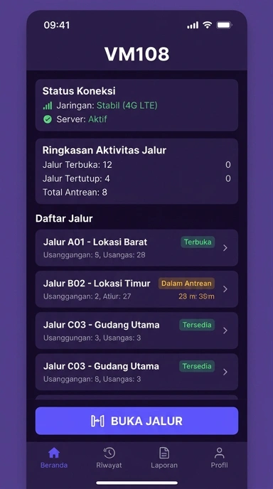 Tampilan link alternatif vm108